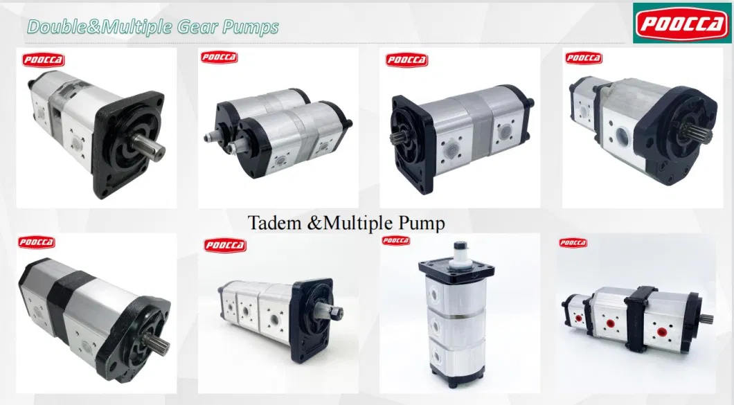 Commercial Parker Pgp Series Hydraulic Variable Volume Oil Gear Pump