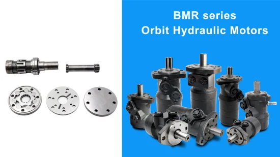 Motore orbitale idraulico industriale Bmr 80 / OMR 80 albero 32 mm