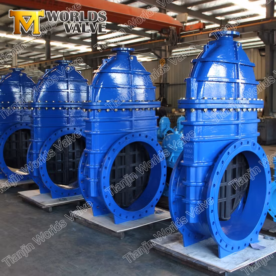 Ghisa duttile Di Ci Acciaio inossidabile Bars EPDM Sede Wafer resiliente all'acqua Capocorda Tipo a trascinamento Doppia flangia Valvola a farfalla industriale Valvole di ritegno a battente